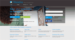 Desktop Screenshot of favable.com